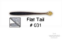 GARY YAMAMOTO приманка Flat Tail 4.5" #031