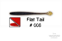 GARY YAMAMOTO приманка Flat Tail 4.5" #008
