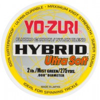 Yo-zuri леска Ultra Soft Hybrid Fluorocarbon 275yd MIST GREEN